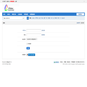 登录 -  YFROBOT创客社区 -  Powered by Discuz!