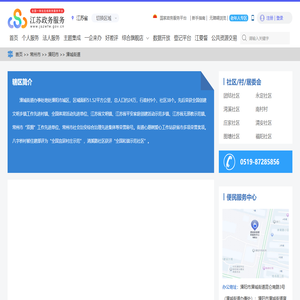 溧城街道政务服务网