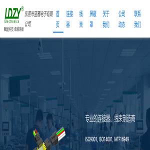 东莞市蓝雁电子有限公司 - 专业的连接器&线束制造商