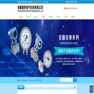 压力表-安徽睿昕电气科技有限公司